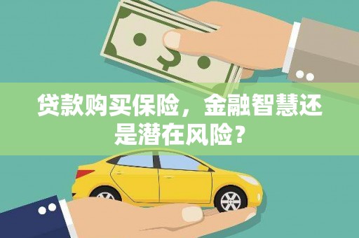 宽甸贷款购买保险，金融智慧还是潜在风险？