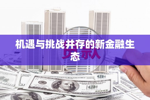 宽甸机遇与挑战并存的新金融生态