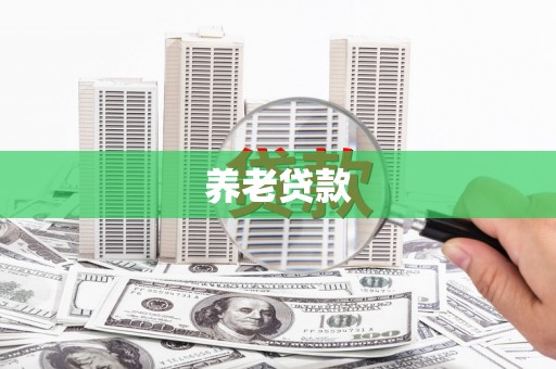 宽甸养老贷款