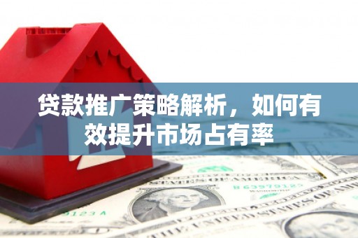 宽甸贷款推广策略解析，如何有效提升市场占有率