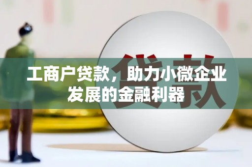 宽甸工商户贷款，助力小微企业发展的金融利器