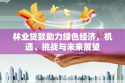 宽甸林业贷款助力绿色经济，机遇、挑战与未来展望