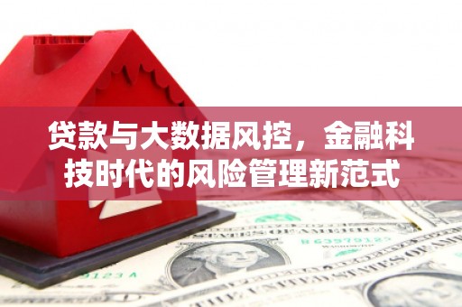 宽甸贷款与大数据风控，金融科技时代的风险管理新范式