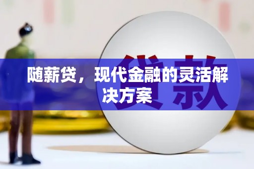 宽甸随薪贷，现代金融的灵活解决方案