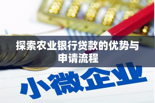 宽甸探索农业银行贷款的优势与申请流程