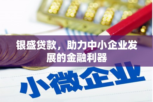 宽甸银盛贷款，助力中小企业发展的金融利器