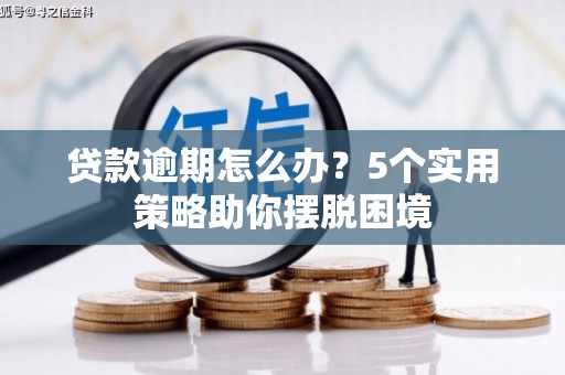 宽甸贷款逾期怎么办？5个实用策略助你摆脱困境