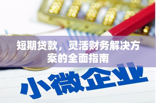宽甸短期贷款，灵活财务解决方案的全面指南