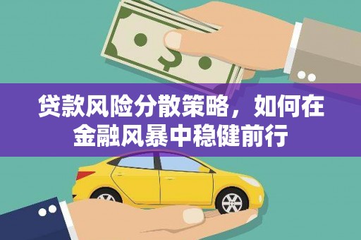 宽甸贷款风险分散策略，如何在金融风暴中稳健前行