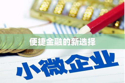 宽甸便捷金融的新选择