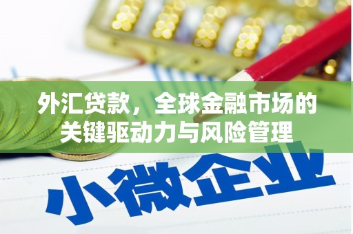 宽甸外汇贷款，全球金融市场的关键驱动力与风险管理