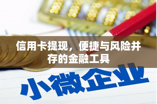 宽甸信用卡提现，便捷与风险并存的金融工具