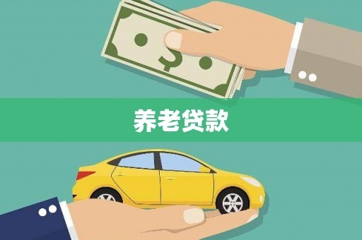 宽甸养老贷款