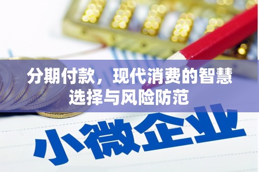 宽甸分期付款，现代消费的智慧选择与风险防范