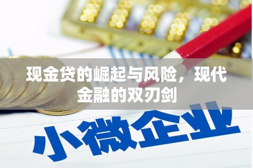 宽甸现金贷的崛起与风险，现代金融的双刃剑