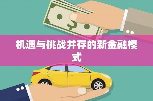 宽甸机遇与挑战并存的新金融模式