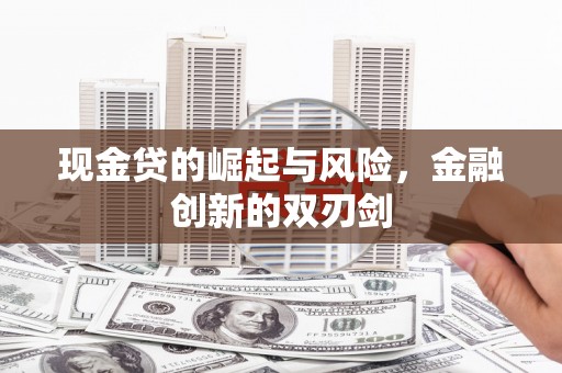 宽甸现金贷的崛起与风险，金融创新的双刃剑