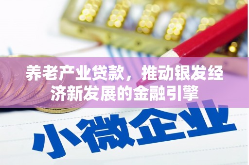 宽甸养老产业贷款，推动银发经济新发展的金融引擎