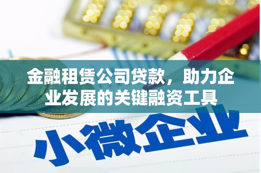 宽甸金融租赁公司贷款，助力企业发展的关键融资工具