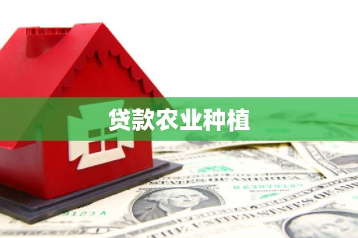 宽甸贷款农业种植