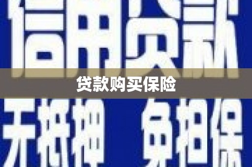 宽甸贷款购买保险