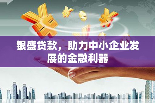 宽甸银盛贷款，助力中小企业发展的金融利器