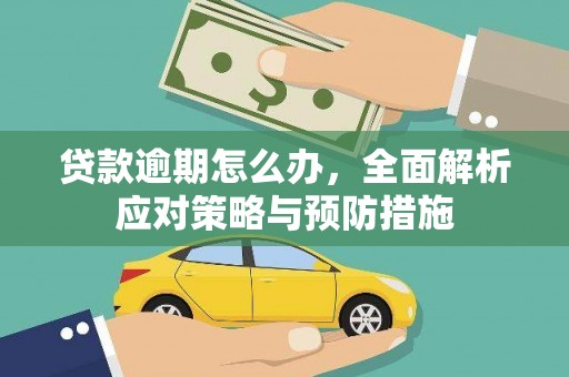 宽甸贷款逾期怎么办，全面解析应对策略与预防措施