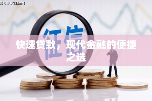 宽甸快速贷款，现代金融的便捷之选