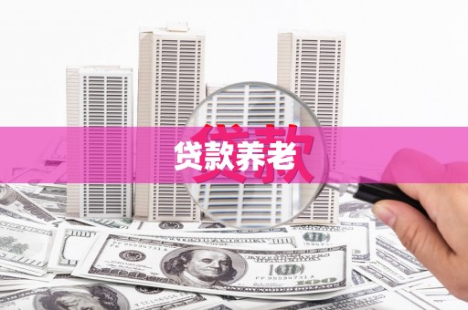 宽甸贷款养老