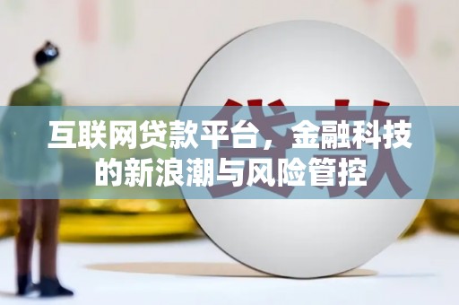 宽甸互联网贷款平台，金融科技的新浪潮与风险管控