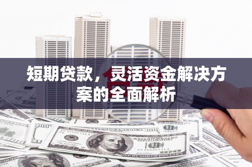 宽甸短期贷款，灵活资金解决方案的全面解析