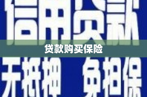 宽甸贷款购买保险