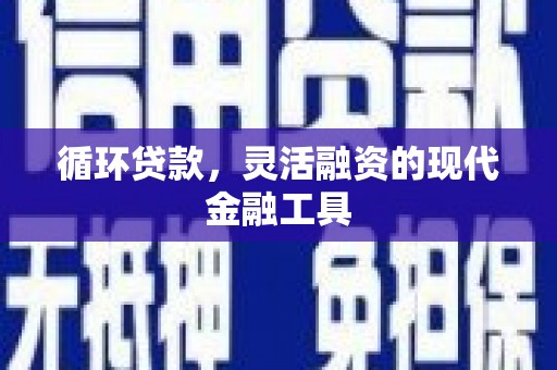 宽甸循环贷款，灵活融资的现代金融工具