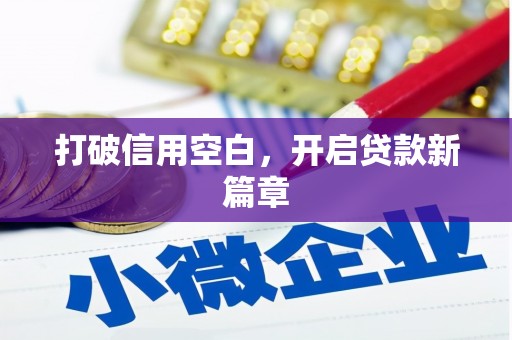 宽甸打破信用空白，开启贷款新篇章