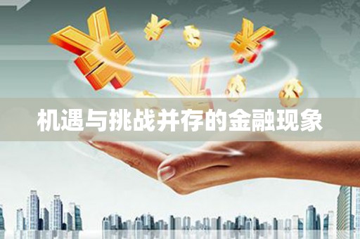 宽甸机遇与挑战并存的金融现象